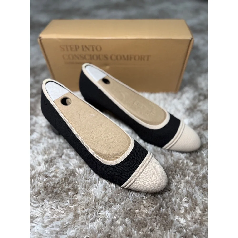 VIVAIA‎ Almond-Toe Chunky Heels (Julie Pro) – EU 43 / US 11